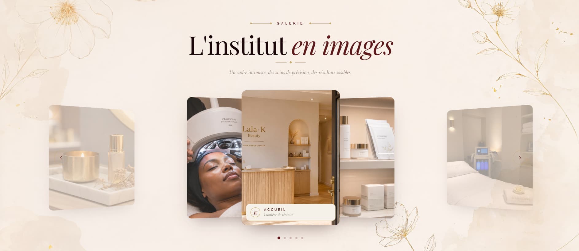 Lala·K Beauty — Institut & soins coréens · Paris, projet réalisé par Elevora